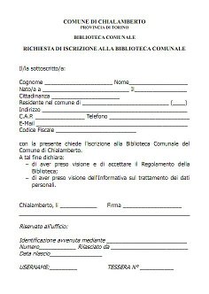 iscrizione